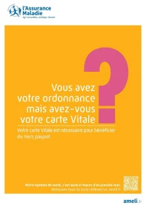 La carte Vitale désormais indispensable pour bénéficier du tiers payant en pharmacie